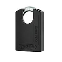 Замок навесной TOKOZ Gama CS PRO 60 (24 мм, 3 ключа) черный